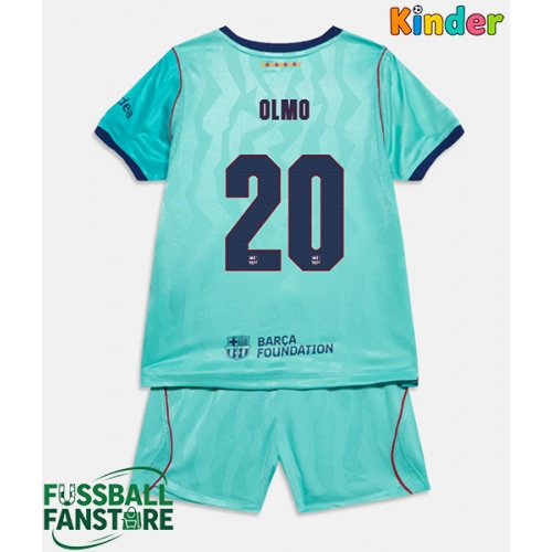 Barcelona Dani Olmo #20 Replik 3rd trikot Kinder 2026-27 Kurzarm (+ Kurze Hosen)